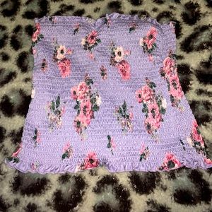 flower tube top